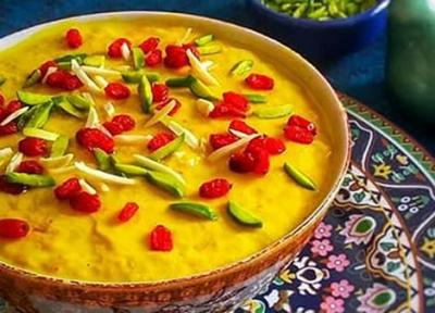 خورش ماست یک دسر اصفهانی