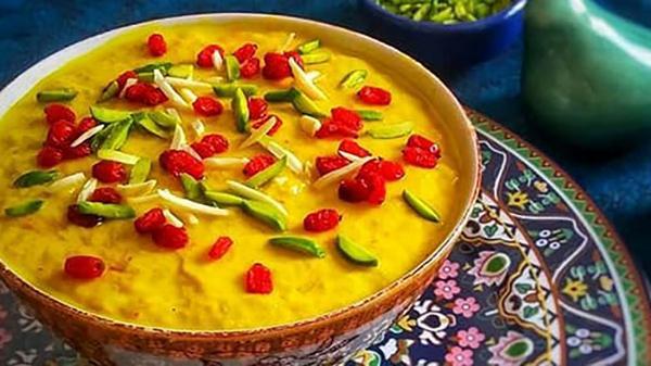 خورش ماست یک دسر اصفهانی