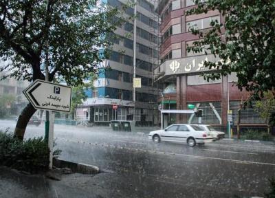 هشدار هواشناسی درباره بارش باران در تهران