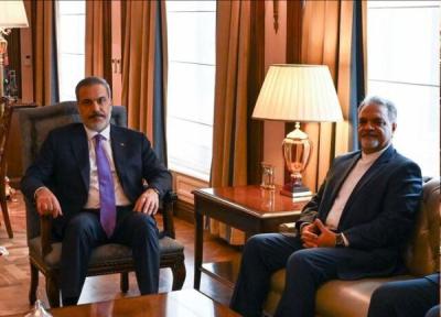 ملاقات سفیر ایران با وزیر خارجه نو ترکیه
