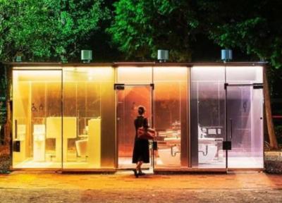 چرا ژاپنی ها توالت عمومی با دیوار شیشه ای می سازند؟