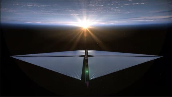 بادبان خورشیدی ناسا چطور کار می کند ، فیلم